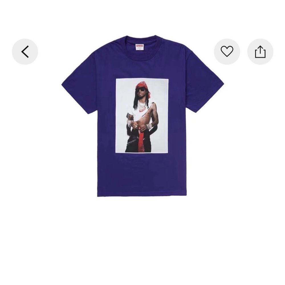 Supreme Playboy Carti tee fw25 week 1 photo tee